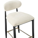  Color_Beige -- Meridian Riccio Counter Height Stool IMAGE 6