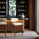  Color_Beige -- Meridian Riccio Counter Height Stool IMAGE 2