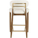  Color_Beige -- Meridian Riccio Counter Height Stool IMAGE 4