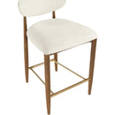  Color_Beige -- Meridian Riccio Counter Height Stool IMAGE 6