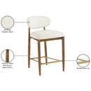  Color_Beige -- Meridian Riccio Counter Height Stool IMAGE 9