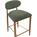  Color_Olive -- Riccio Olive Performance Fabric Upholstered Stool IMAGE 5