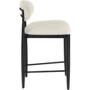  Color_Beige -- Meridian Riccio Counter Height Stool IMAGE 3