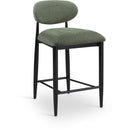  Color_Olive -- Riccio Olive Performance Fabric Upholstered Stool IMAGE 1