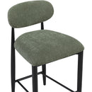  Color_Olive -- Riccio Olive Performance Fabric Upholstered Stool IMAGE 6