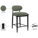  Color_Olive -- Riccio Olive Performance Fabric Upholstered Stool IMAGE 9
