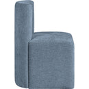  Color_Light Blue -- Duvina Light Blue Chenille Performance Fabric Upholstered Dining Chair IMAGE 4