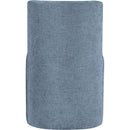  Color_Light Blue -- Duvina Light Blue Chenille Performance Fabric Upholstered Dining Chair IMAGE 5
