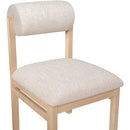  Color_Beige -- Meridian Roundhill Counter Height Dining Chair IMAGE 6