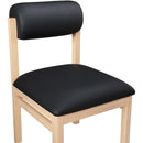  Color_Black -- Meridian Roundhill Counter Height Dining Chair IMAGE 6