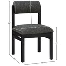  Color_Black -- Meridian Roundhill Counter Height Dining Chair IMAGE 8