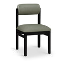  Meridian Roundhill Green Vegan Leather Upholstered Dining Chair IMAGE 1