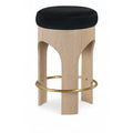  Color_Black -- Meridian Bocceli Counter Height Stool IMAGE 1