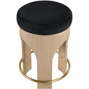  Color_Black -- Meridian Bocceli Counter Height Stool IMAGE 4