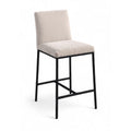  Color_Beige -- Meridian Reeves Counter Height Stool IMAGE 1