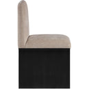  Color_Beige -- Meridian Shaw Dining Chair IMAGE 4