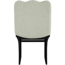  Color_Mint -- Shaw Mint Chenille Fabric Upholstered Dining Chair IMAGE 5