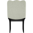  Meridian Shaw Mint Chenille Fabric Upholstered Dining Chair IMAGE 5