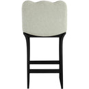 Color_Mint -- Shaw Mint Chenille Fabric Upholstered Counter Stool IMAGE 5