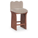  Color_Beige -- Meridian Shaw Counter Height Stool IMAGE 1