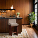  Color_Beige -- Meridian Shaw Counter Height Stool IMAGE 2