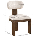  Color_Beige -- Meridian Timbra Dining Chair IMAGE 8