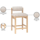  Color_Beige -- Meridian Roundhill Counter Height Stool IMAGE 10
