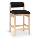  Color_Black -- Meridian Roundhill Counter Height Stool IMAGE 1