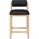  Color_Black -- Meridian Roundhill Counter Height Stool IMAGE 3