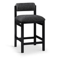  Color_Black -- Meridian Roundhill Counter Height Stool IMAGE 1