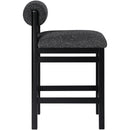  Color_Black -- Meridian Roundhill Counter Height Stool IMAGE 4