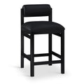  Color_Black -- Meridian Roundhill Counter Height Stool IMAGE 1