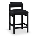  Color_Black -- Meridian Roundhill Counter Height Stool IMAGE 1