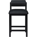  Color_Black -- Meridian Roundhill Counter Height Stool IMAGE 3