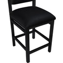  Color_Black -- Meridian Roundhill Counter Height Stool IMAGE 7
