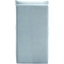  Color_Light Blue -- Nelori Light Blue Linen Textured Performance Fabric Upholstered Dining Chair IMAGE 5