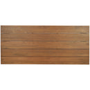  Meridian Mirella 96" Natural Teak Wood Outdoor Patio Dining Table IMAGE 4