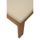  Meridian Mirella Tan Water Resistant Fabric Upholstered Outdoor Patio Dining Side Chair IMAGE 7
