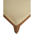  Meridian Mirella Tan Water Resistant Fabric Upholstered Outdoor Patio Chaise Lounge IMAGE 8