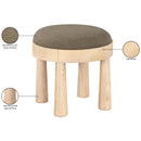  Manufacturer Color_Brown -- Meridian Larea Ottoman IMAGE 7