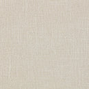  Meridian Larea Cream Linen Textured Fabric Upholstered Ottoman IMAGE 5