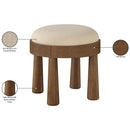  Manufacturer Color_Beige -- Meridian Larea Ottoman IMAGE 7