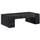  Meridian Stanton Black Oak Veneer And Solid Wood Coffee Table IMAGE 12