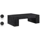 Meridian Stanton Black Oak Veneer And Solid Wood Coffee Table IMAGE 13