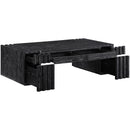  Meridian Stanton Black Oak Veneer And Solid Wood Coffee Table IMAGE 6