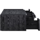  Meridian Stanton Black Oak Veneer And Solid Wood Coffee Table IMAGE 7