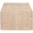 Meridian Stanton Natural Oak Veneer And Solid Wood Coffee Table IMAGE 4