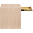  Meridian Stanton Natural Oak Veneer And Solid Wood End Table IMAGE 7