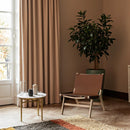  Meridian Rawlins Cognac Vegan Leather Upholstered Accent Chair IMAGE 2