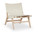  Manufacturer Color_Cream -- Rawlins Cream Vegan Leather Upholstered Accent Chair IMAGE 1